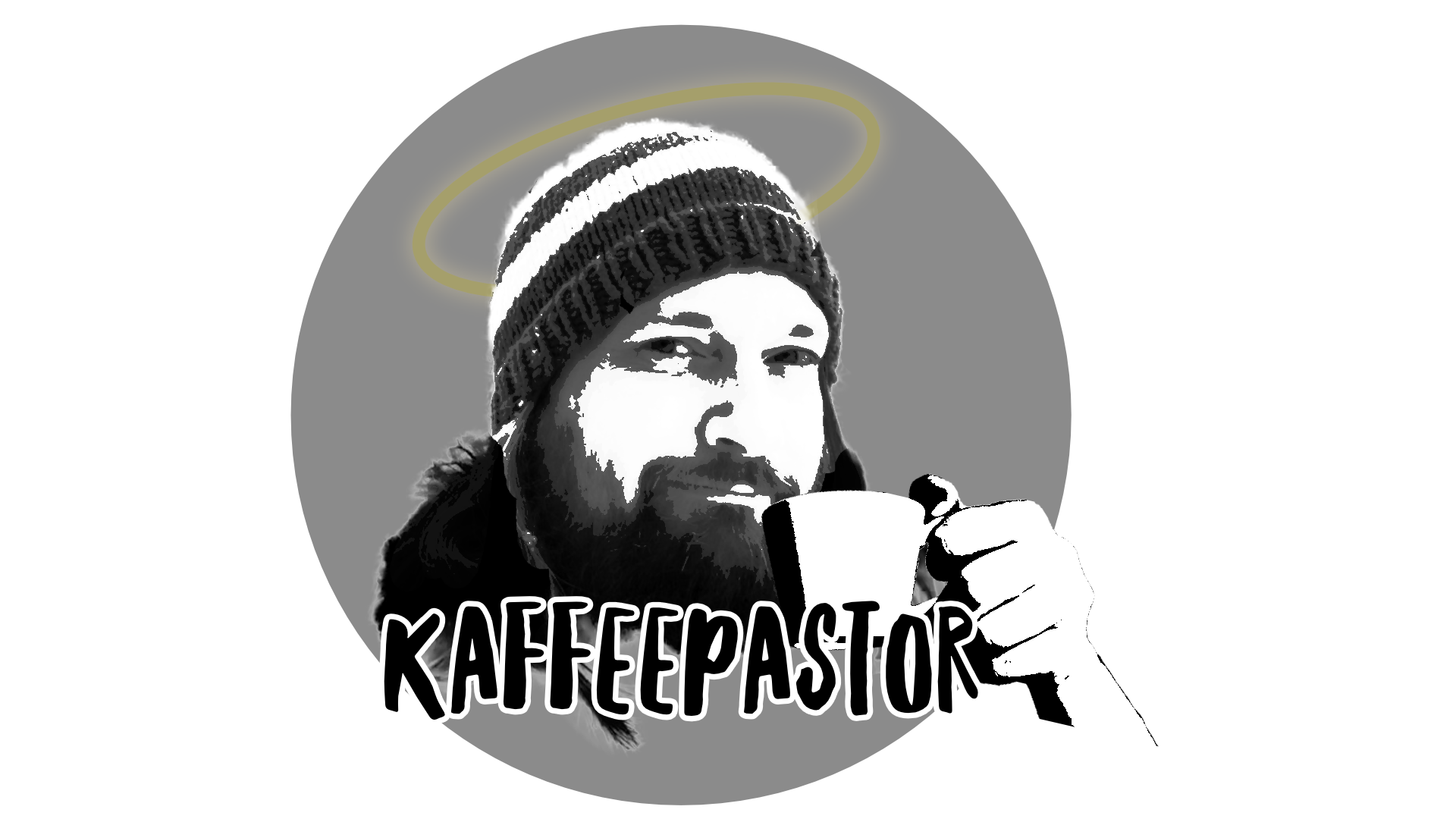 Kaffeepastor Schriftzug